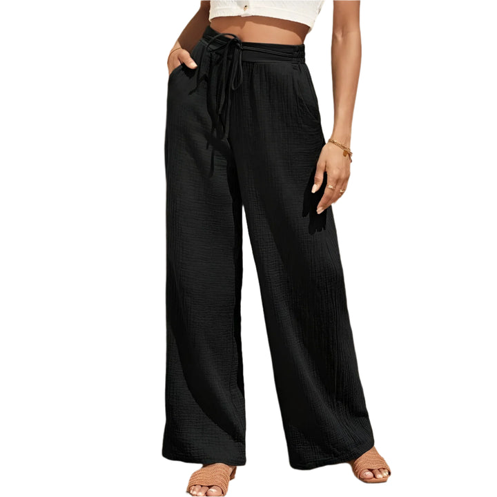 Ariane | Pantalon taille haute à jambe large