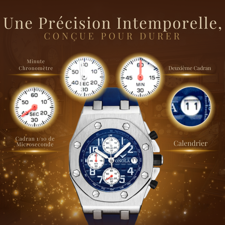 Montre Chronographe Casual