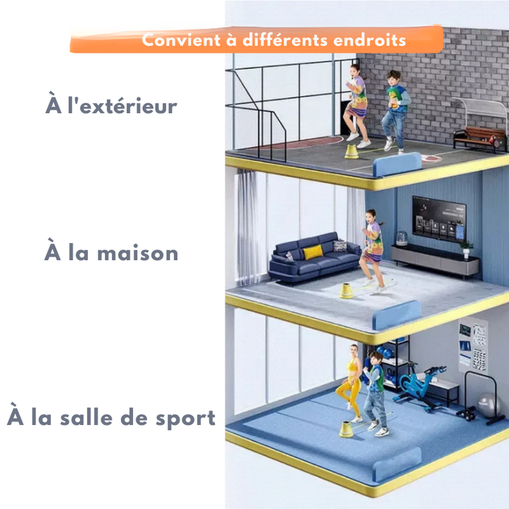 Corde à sauter automatique EasyJump