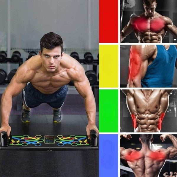 MUSCLEPLATE | Träningsbräda för armhävningar