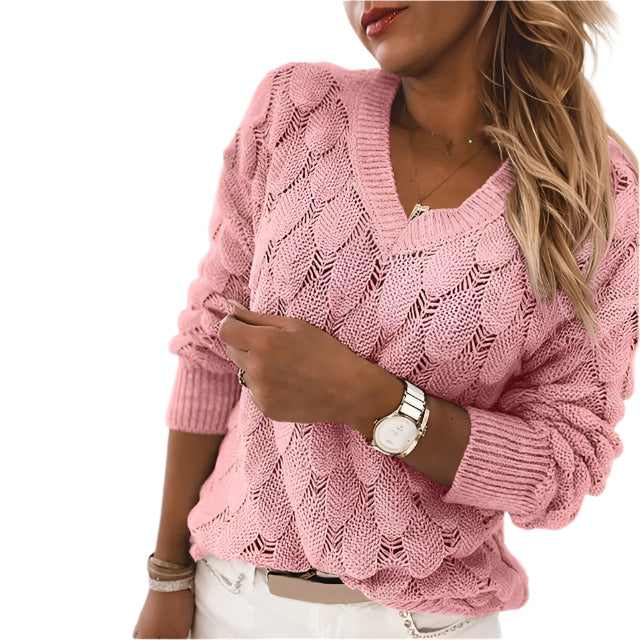 Marielle | Pull moderne à coupe étroite