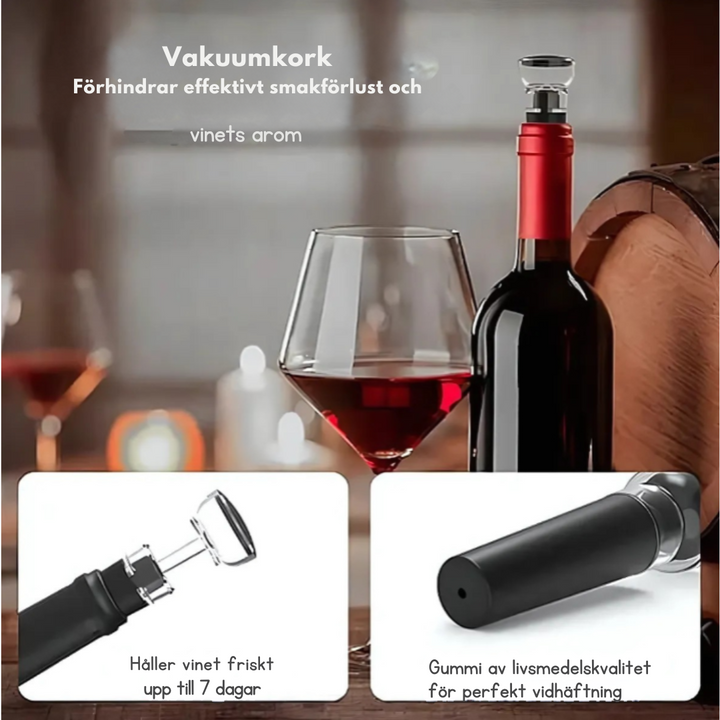 VINOCORK | Elektrisk flasköppnare 5-i-1