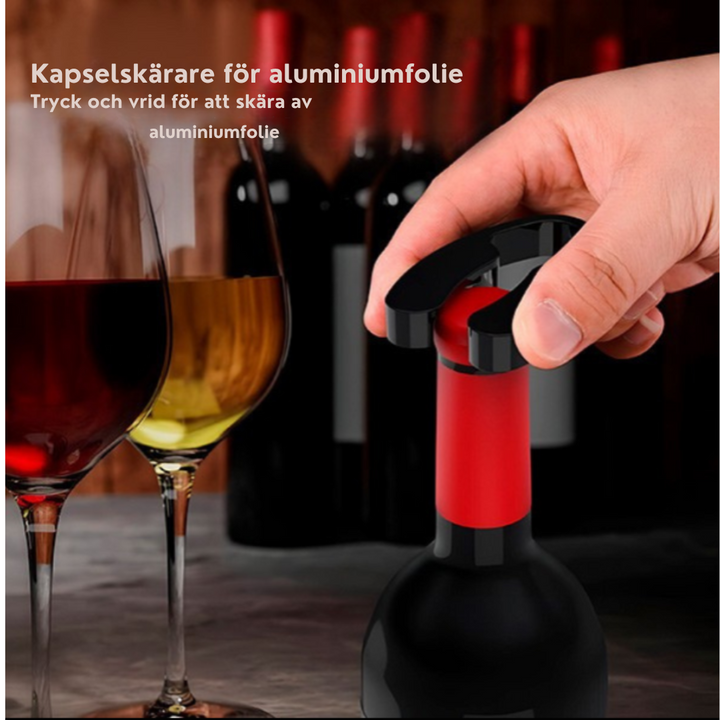VINOCORK | Elektrisk flasköppnare 5-i-1