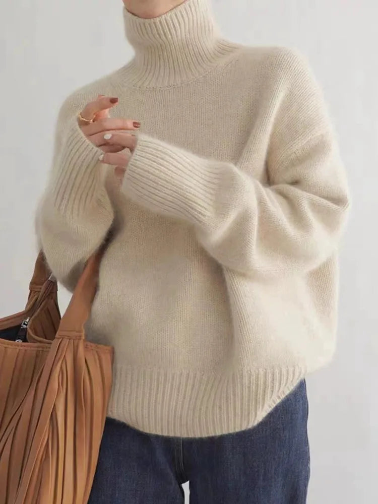 Mavis | Pull à col roulé haut de gamme