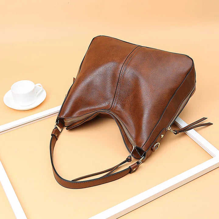 Micaela | Sac à bandoulière en cuir vintage