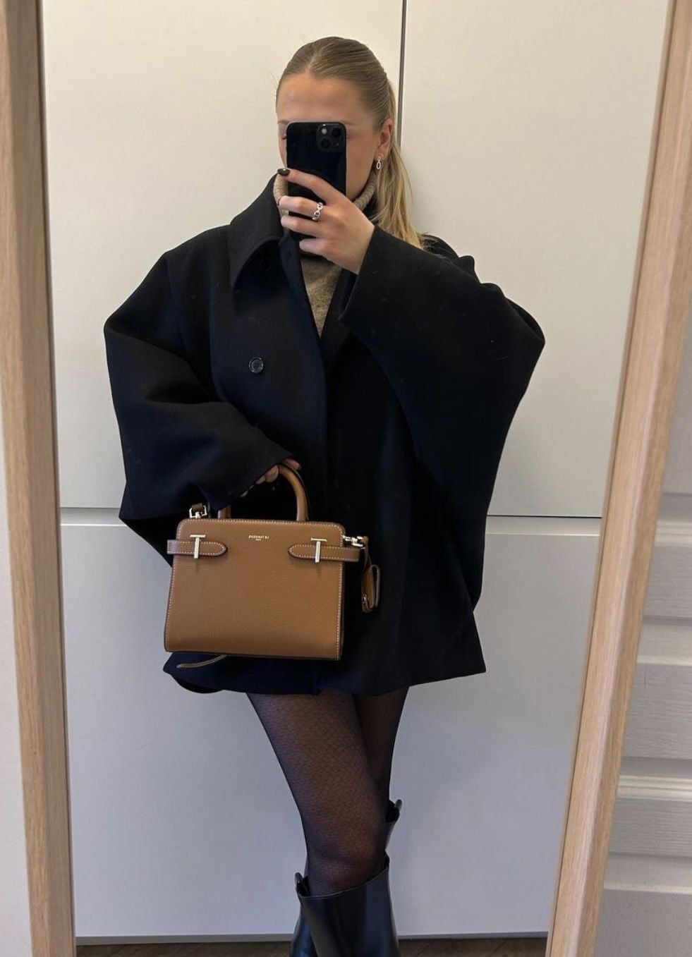 Claudine | Manteau de laine surdimensionné