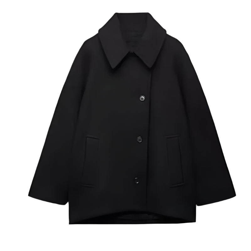 Claudine | Manteau de laine surdimensionné