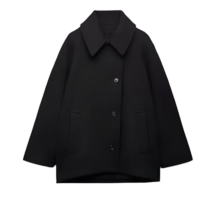 Claudine | Manteau de laine surdimensionné