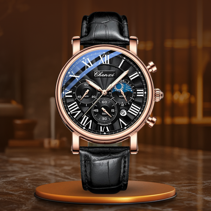 Montre Homme Cuir Luxe