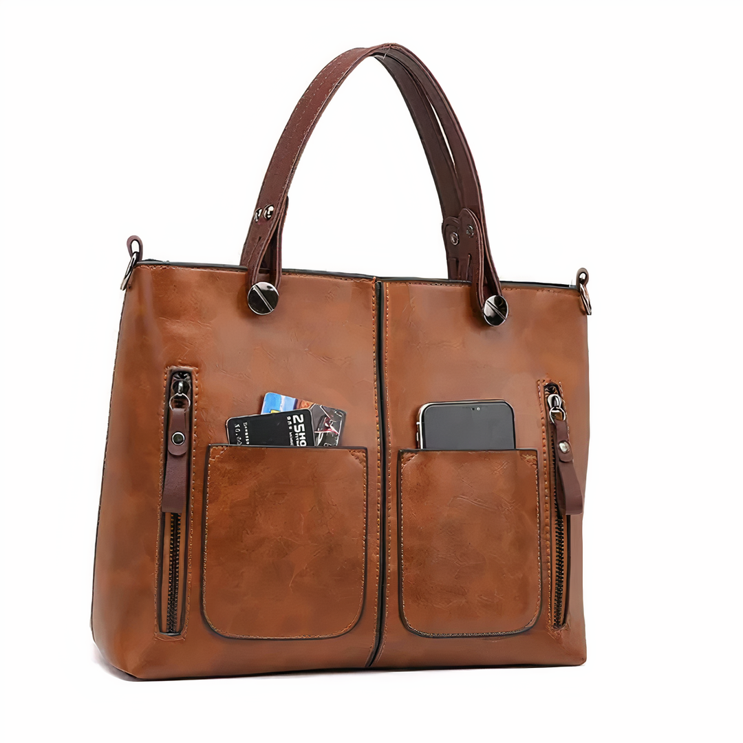 Marisa | Sac élégant en cuir véritable