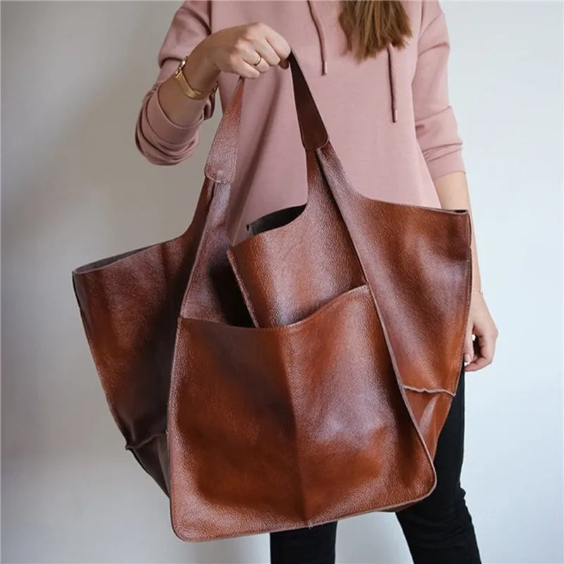 Amada | Sac à main en cuir intemporel