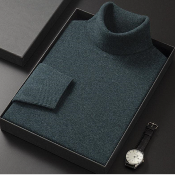 Thierry | Elegant Pull à col roulé